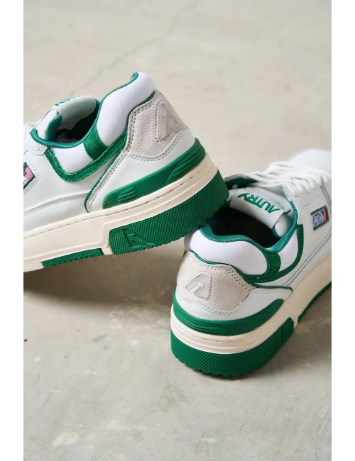 AUTRY zapatillas CLC blanco-verde | Ego Madrid