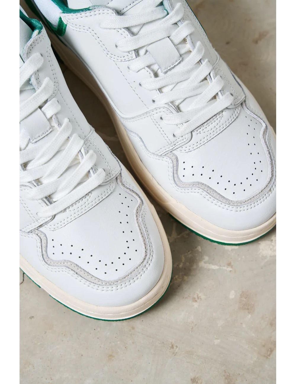 AUTRY zapatillas CLC blanco-verde | Ego Madrid