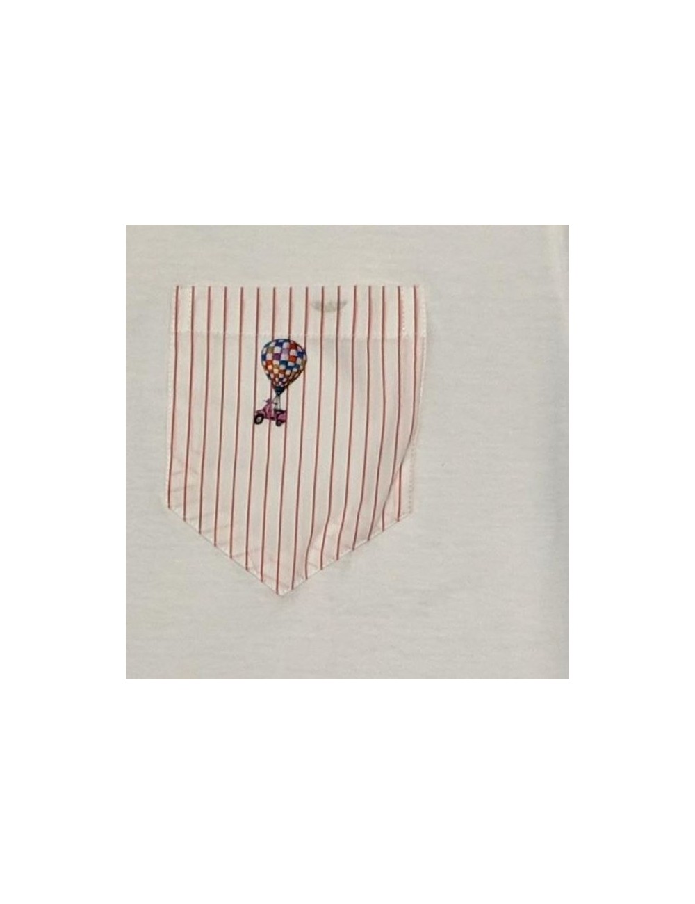 Camiseta Poggianti con bolsillo de fantasia