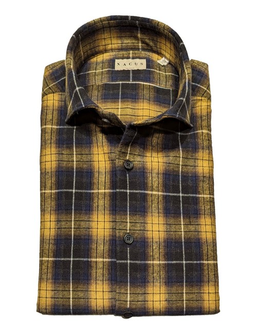 Xacus camisa cuadros edicion limitada cuadros Albini