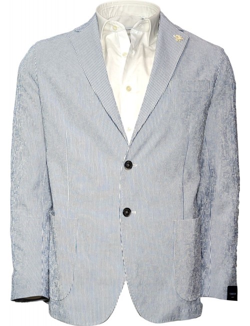 Americana Tombolini Dream seersuker | Almirante Seis Madrid