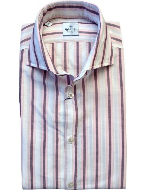 Camisa rayas en colores frescos de Giangi en venta online