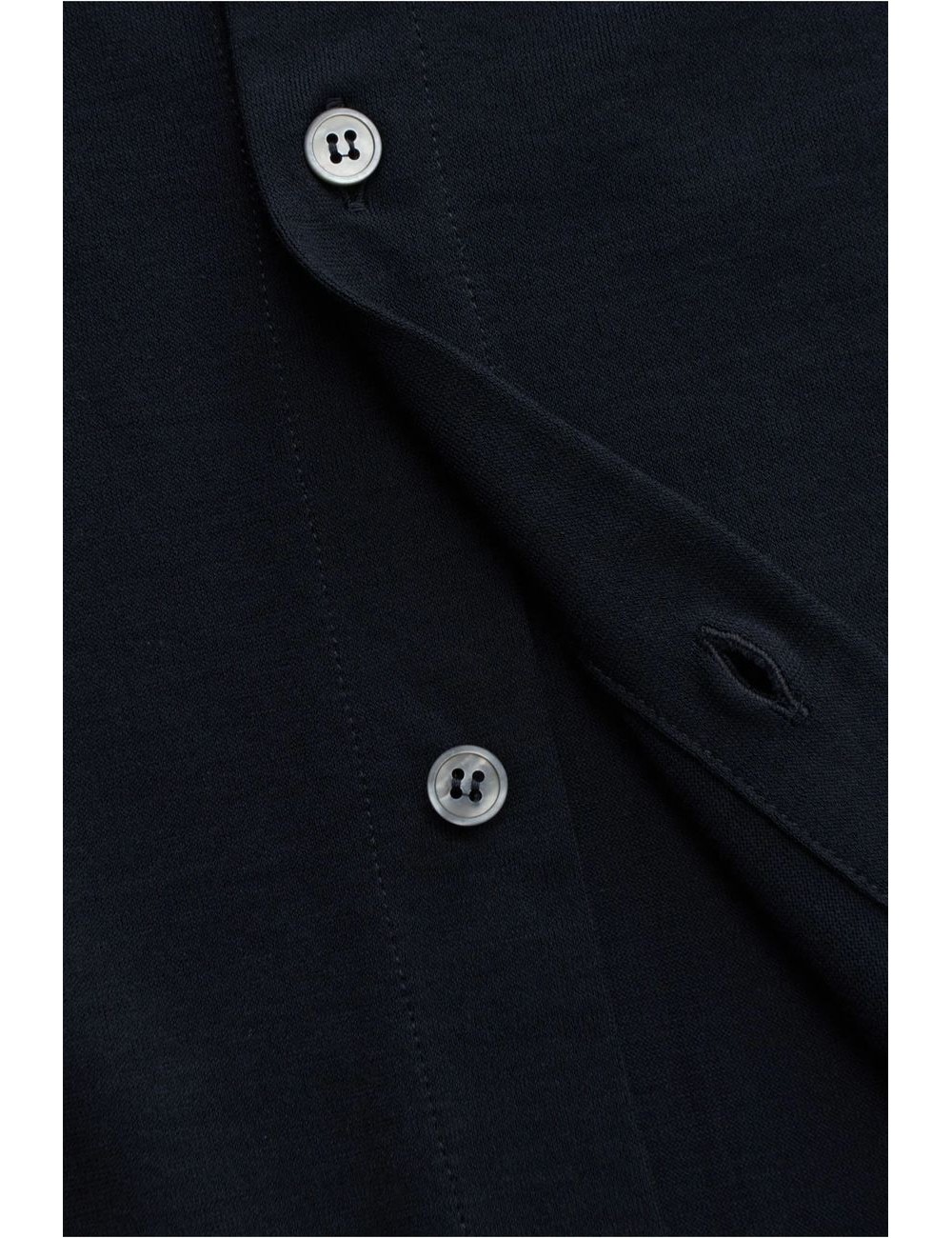 Almirante Seis Madrid | ZANONE polo Ice Cotton azul manga larga