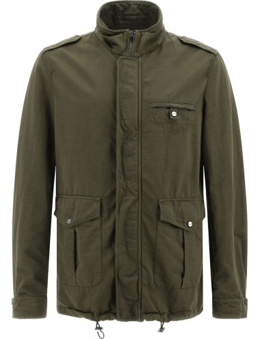 Herno field jacket verde sin forro | Almirante Seis Madrid