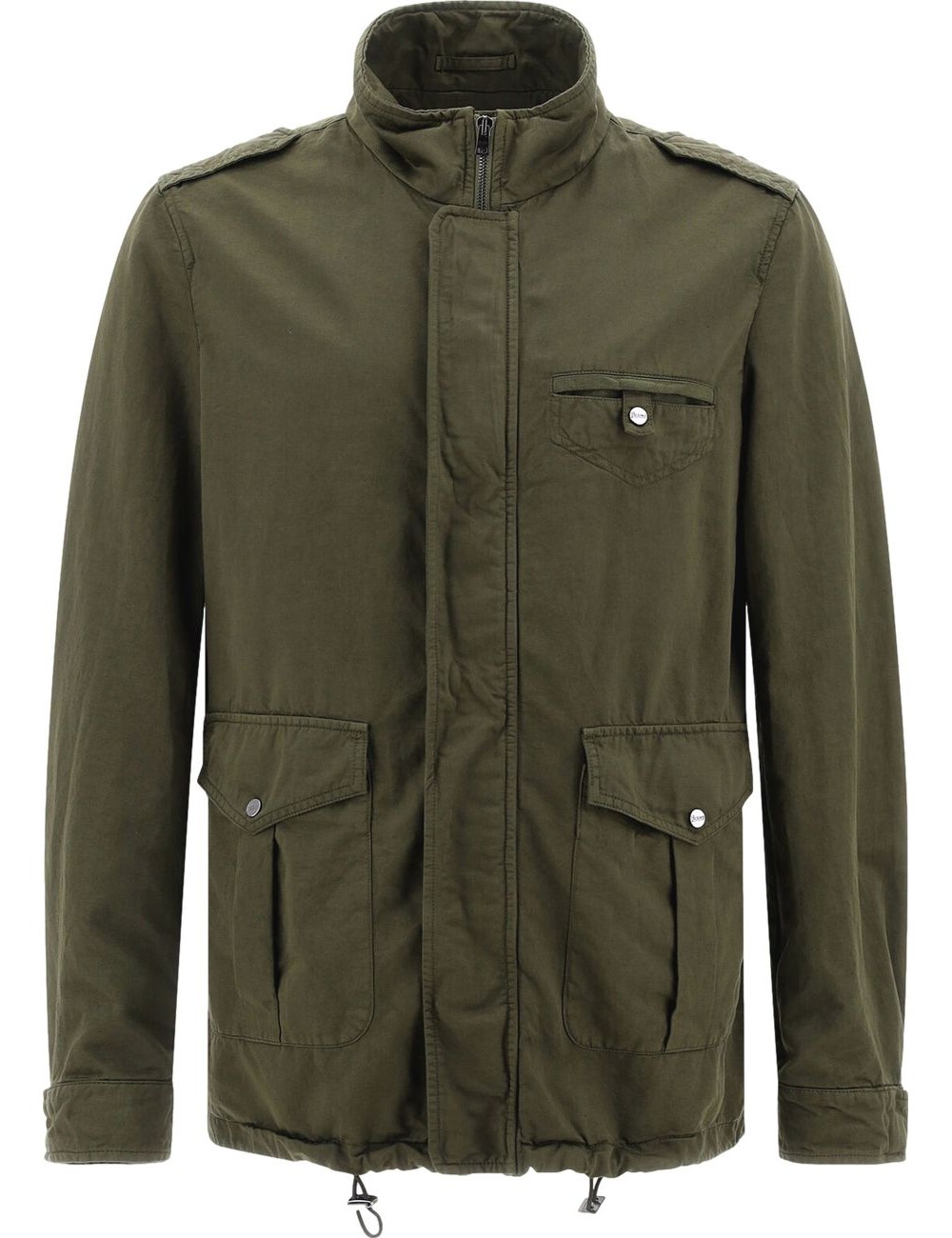 Herno field jacket verde sin forro | Almirante Seis Madrid