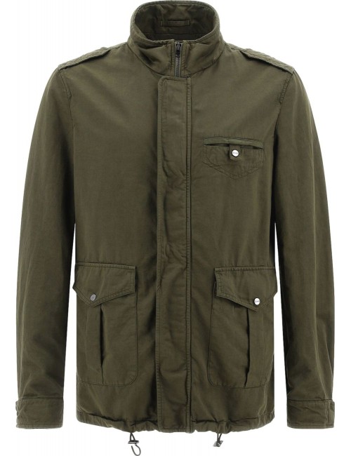 Herno field jacket verde sin forro | Almirante Seis Madrid