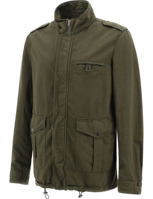 Herno field jacket verde sin forro | Almirante Seis Madrid