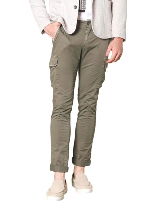 MASON'S Pantalón cargo slim verde militar | Almirante Seis Madrid