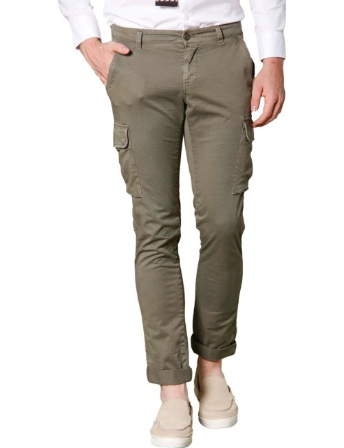 MASON'S Pantalón cargo slim verde militar | Almirante Seis Madrid