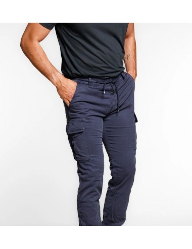 Mason's pantalón cargo chile jogger azul marino fino | Ego Madrid 2