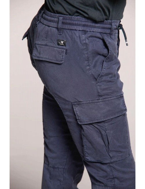 Mason's pantalón cargo chile jogger azul marino fino | Ego Madrid