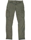 Mason's pantalon cargo hombre sarga elática lavado icon verde
