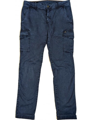 Mason's pantalon cargo hombre sarga elática icon azul | Ego Madrid