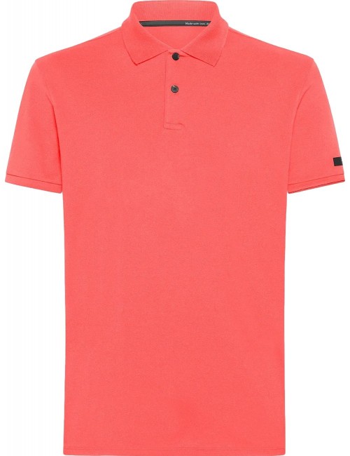 RRD polo macro rojo coral manga corta | Ego Madrid tenda oficial