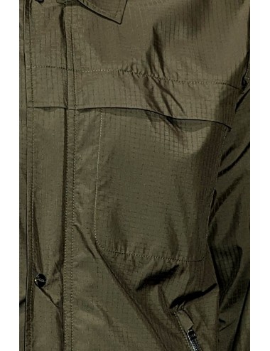 Herno Globe cazadora cortavientos verde con capucha desmontable 2