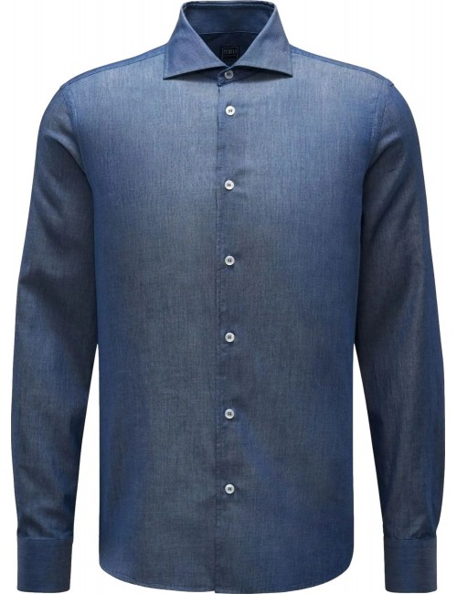 Camisa Fedeli sean jeans oscuro | Ego Madrid
