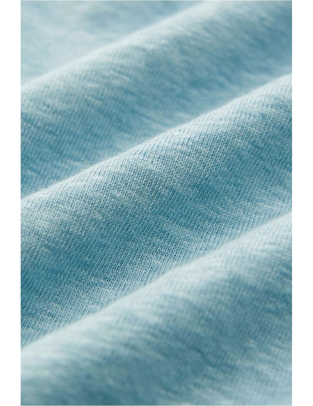 Polo manga corta lino Filippo de Laurenttis azul claro | Ego Madrid