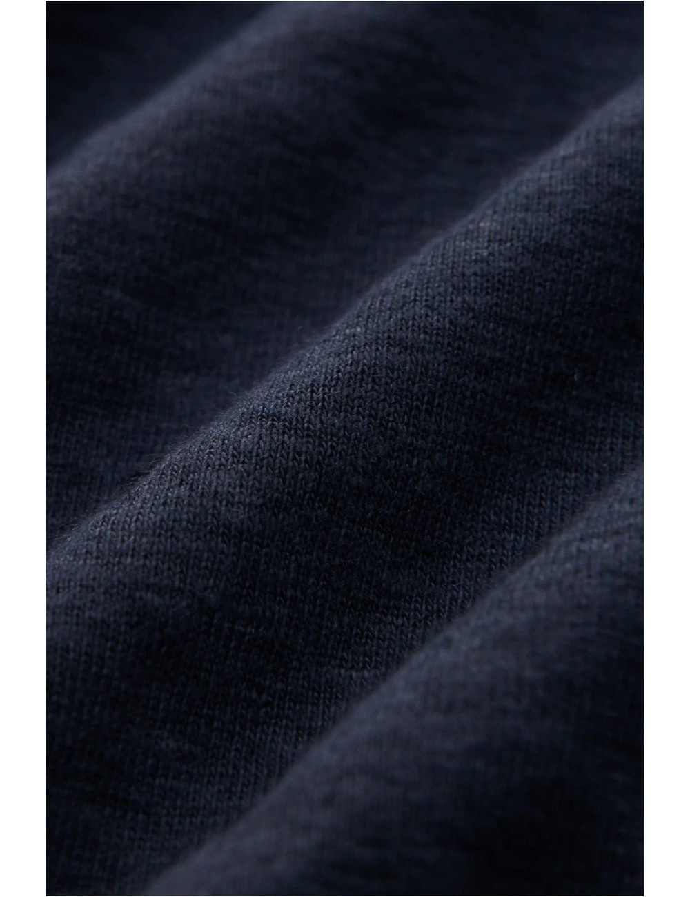 Polo manga corta lino Filippo de Laurenttis azul indigo | Ego Madrid
