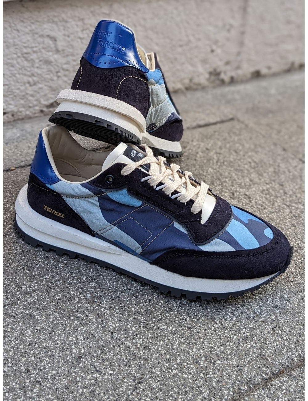 HIDNANDER TENKEI® TRACK EDITION BLUE CAMO | Ego Madrid
