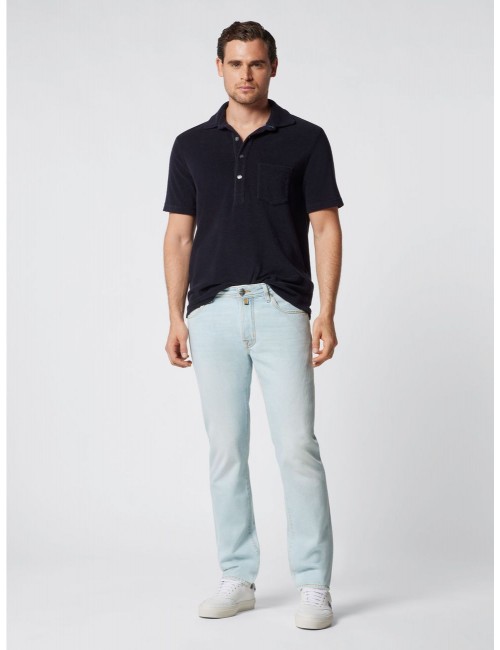 Jacob Cohën jeans Bard azul celeste sin elastán el vaquero clásico