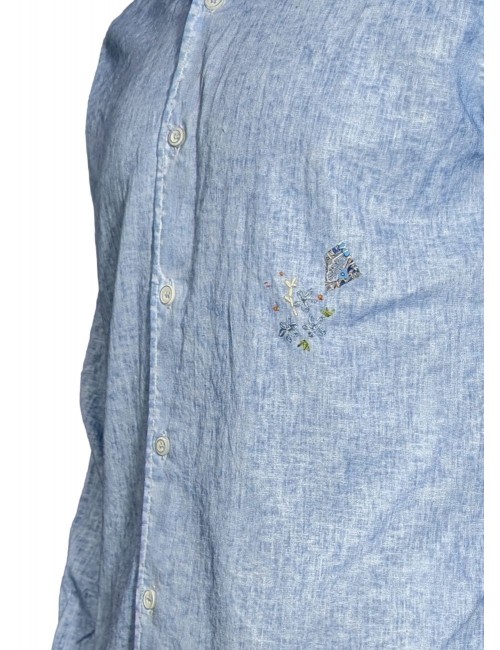 BoB camisa azul con bordados | Ego Madrid