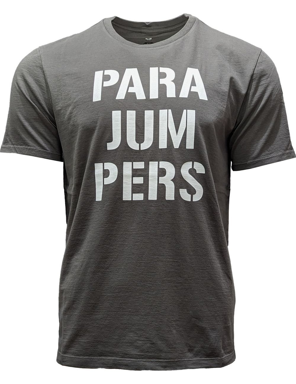 Parajumpers Camiseta Joel gris logo PJS en pecho |Ego Madrid oficial