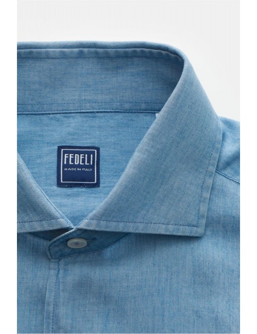 Camisa Fedeli sean light denim  | Ego Madrid