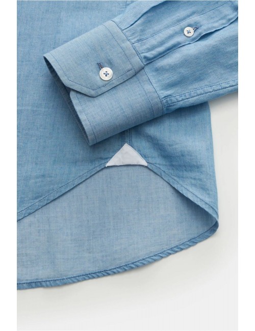 Camisa Fedeli sean light denim  | Ego Madrid
