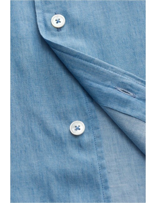 Camisa Fedeli sean light denim  | Ego Madrid