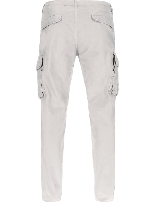 Pantalón cargo gris claro slim fit | Ego Madrid tienda oficial 40weft