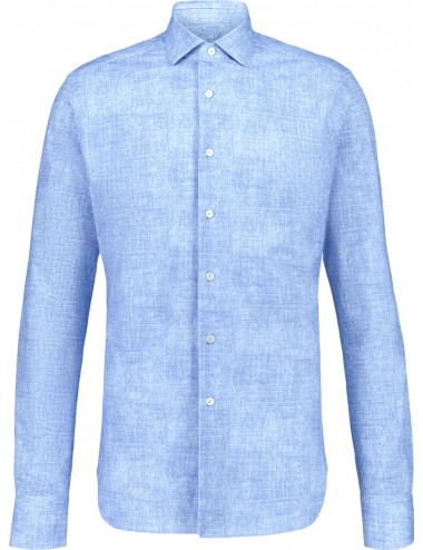 Camisa active  texturizado azul cielo Xacus | Ego Madrid oficial