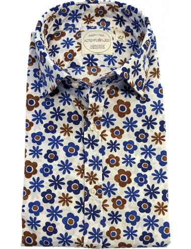Camisa blanca Altemflower estampado floral | Ego Madrid