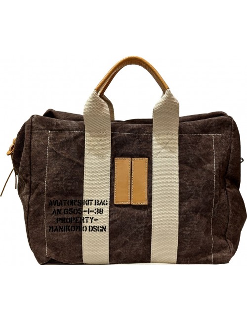 MANIKOMIO bolso Aviator's Kit Bag 38 Olona Cotton AN6505 | Ego Madrid