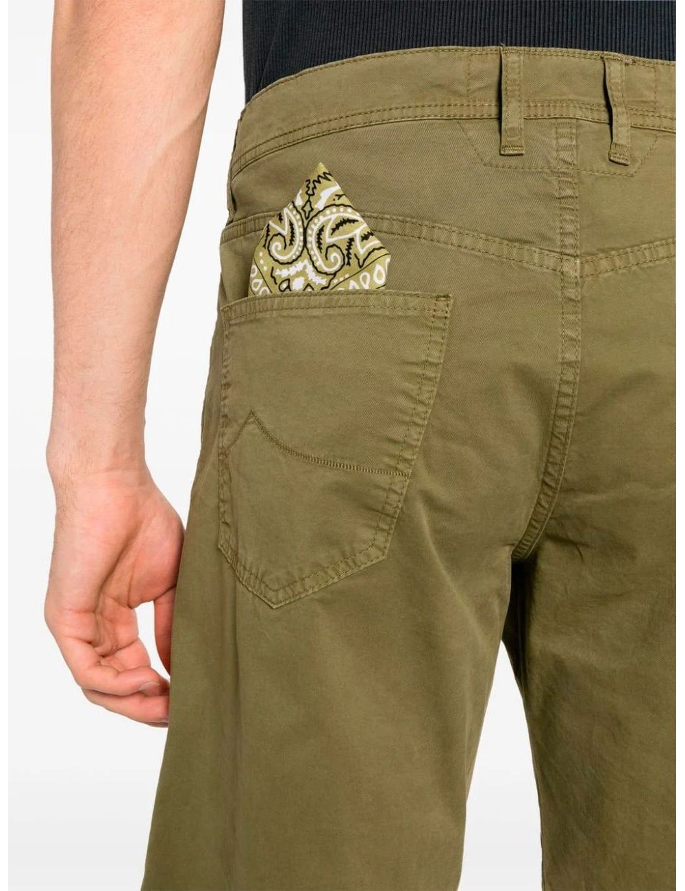 Bermudas  Jacob Cohën verde oliva | Almirante Seis Madrid