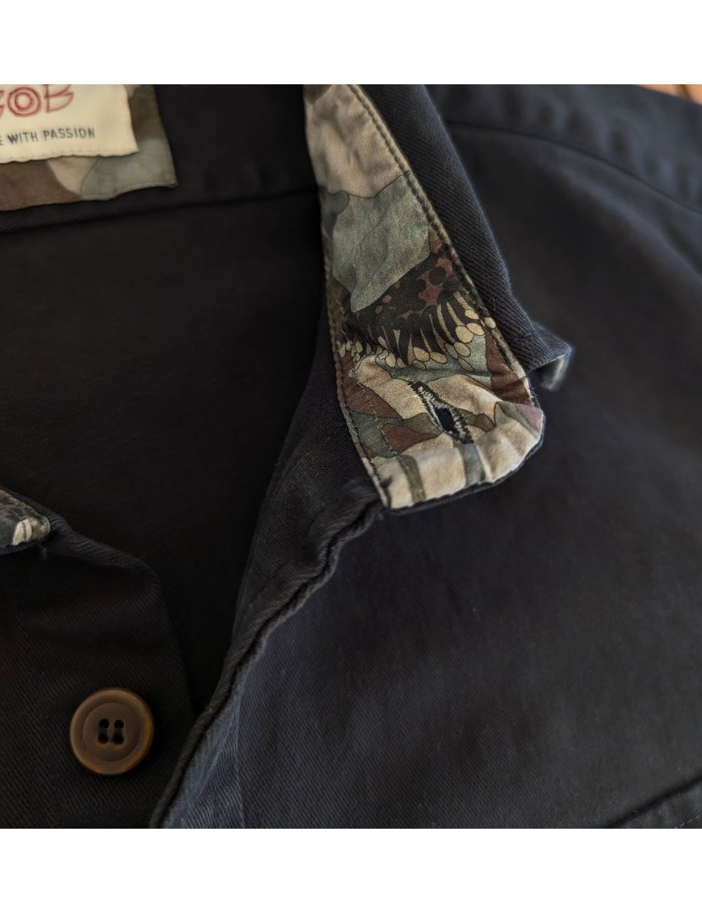 Bob Sobrecamisa Hull blu-black | Ego Madrid tienda oficial