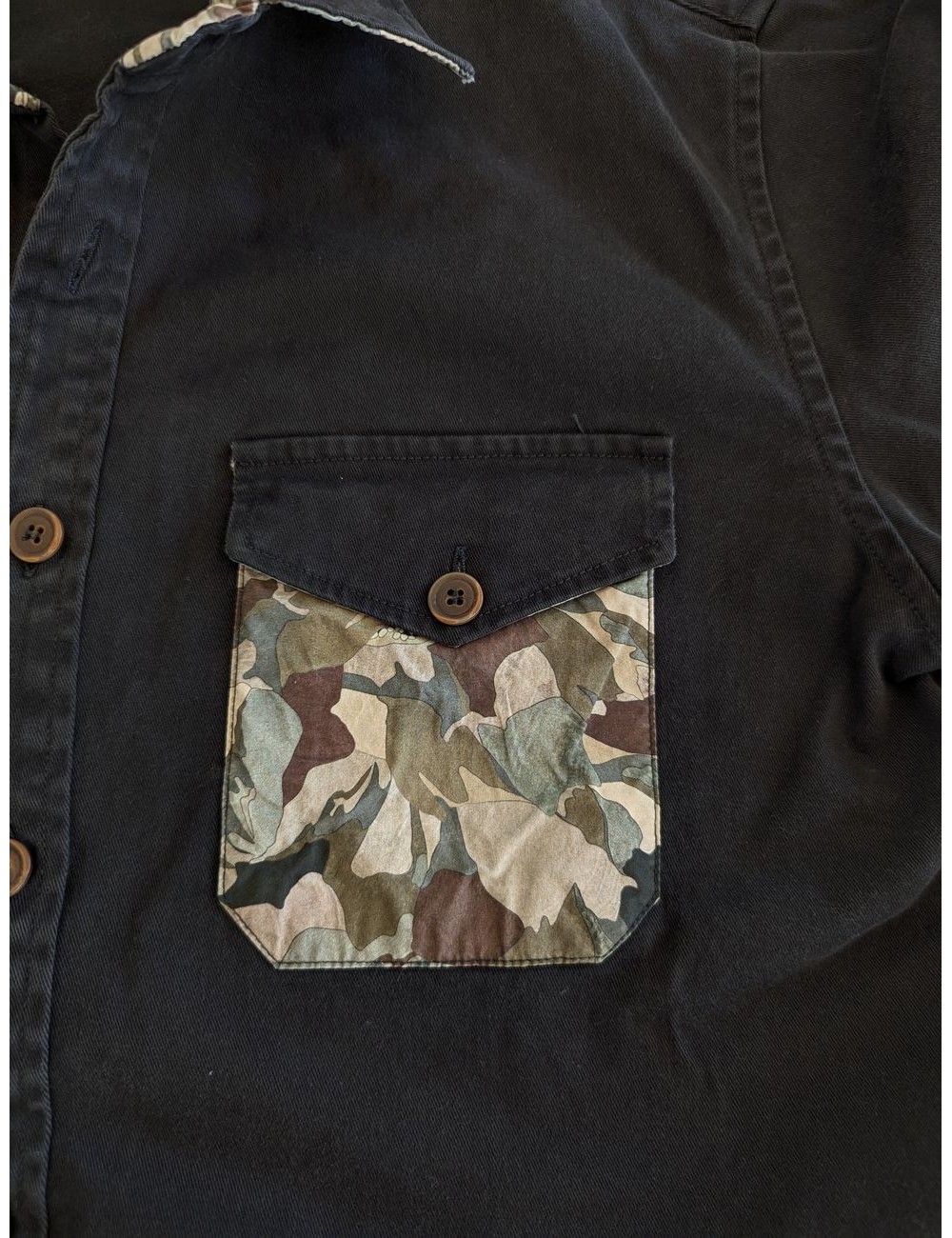 Bob Sobrecamisa Hull blu-black | Ego Madrid tienda oficial