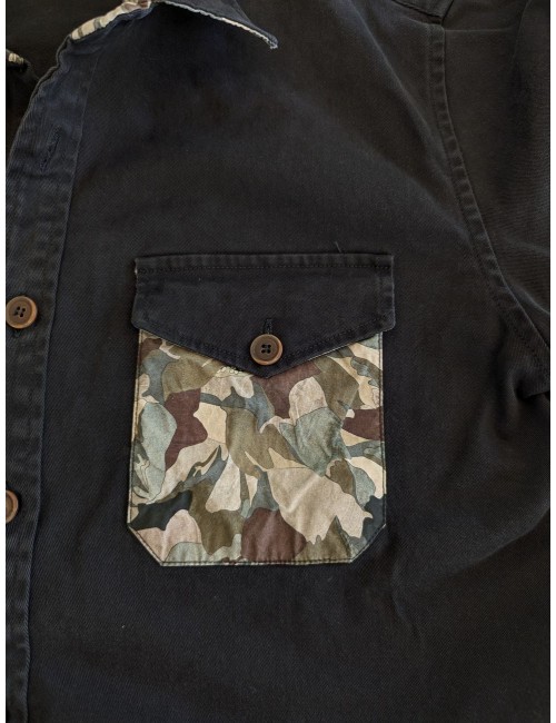 Bob Sobrecamisa Hull blu-black | Ego Madrid tienda oficial