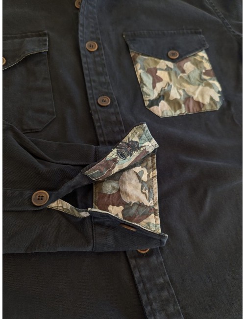 Bob Sobrecamisa Hull blu-black | Ego Madrid tienda oficial