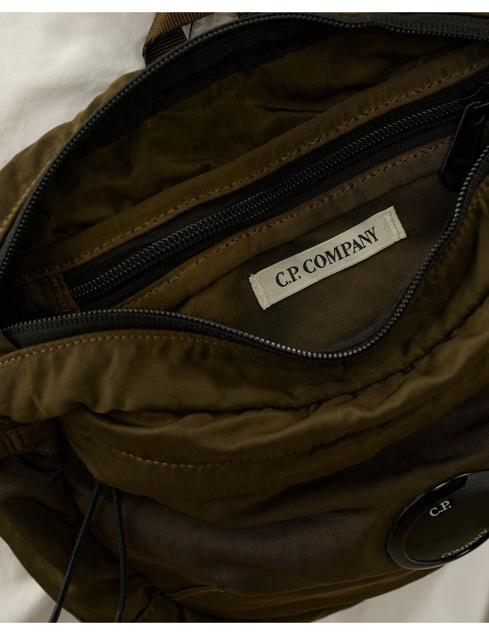 C.P. COMPANY riñonera Nylon B Ivy Green