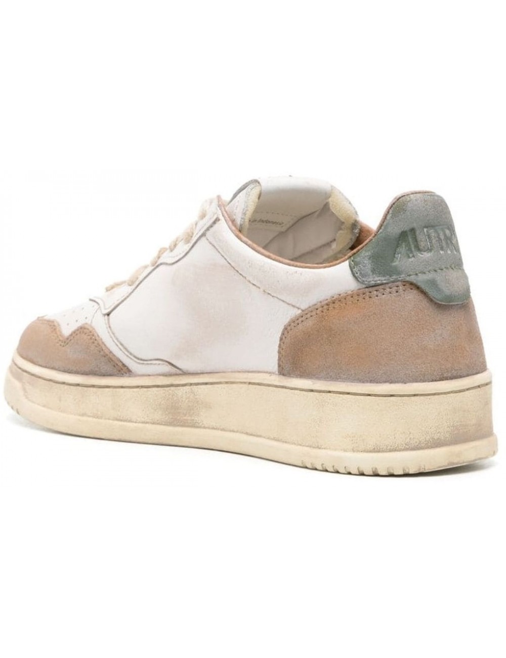 AUTRY Super Vintage LS03  blanco beige verde | Ego Madrid oficial