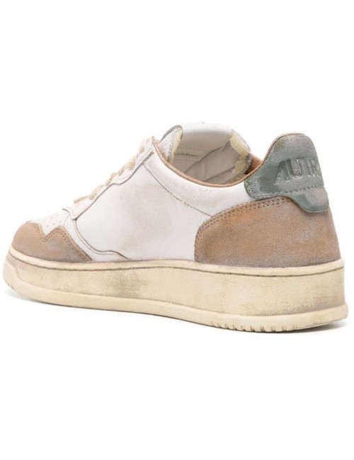 AUTRY Super Vintage LS03  blanco beige verde | Ego Madrid oficial