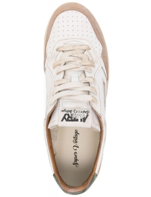 AUTRY Super Vintage LS03  blanco beige verde | Ego Madrid oficial