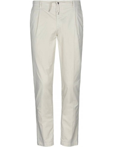 PANTALÓN DE CORDÓN AJUSTABLE MARFIL