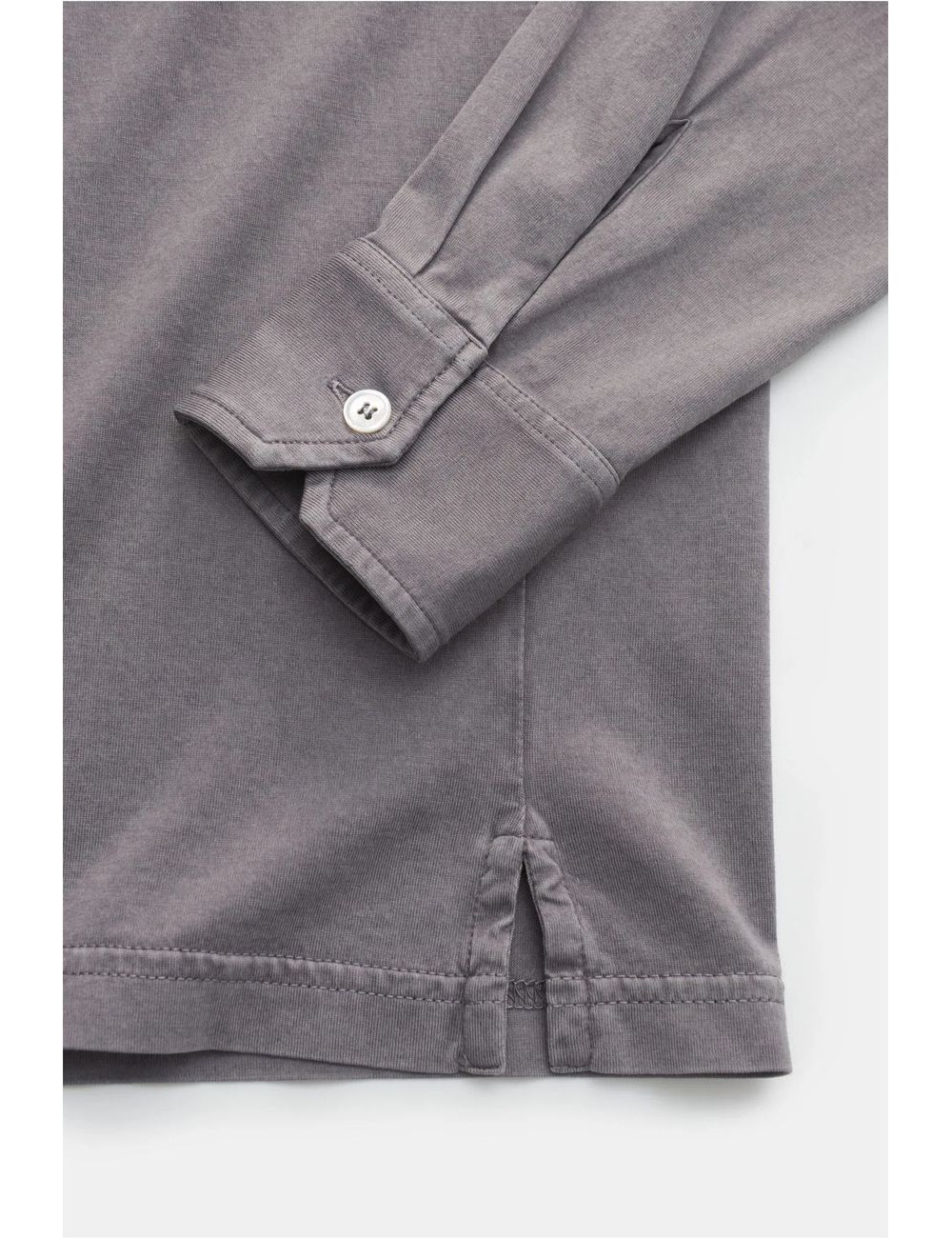 Fedeli polo manga larga Zero gris plomo  | Ego Madrid