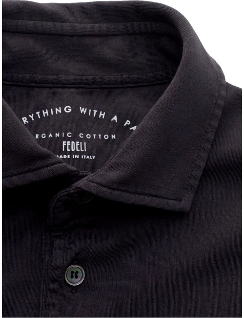 Fedeli polo manga larga Zero negro | Ego Madrid