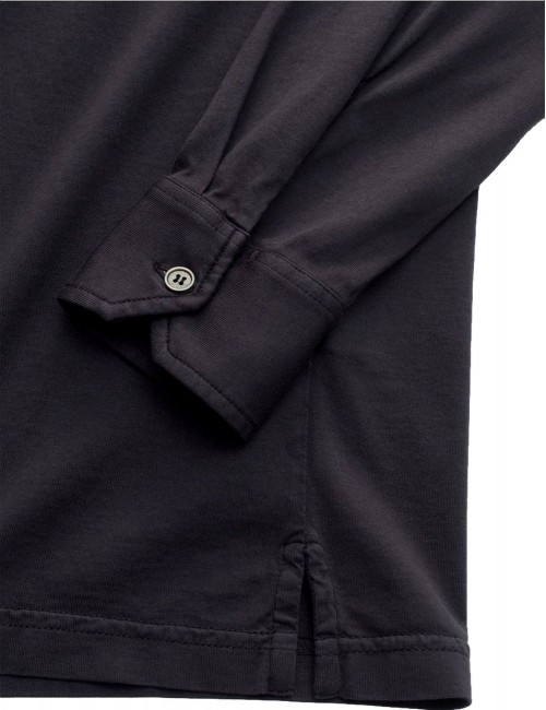 Fedeli polo manga larga Zero negro | Ego Madrid