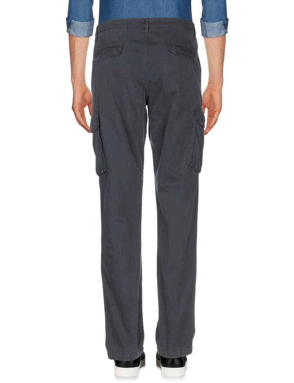 Pantalón cargo gris marengo lavado  slim fit | Ego Madrid