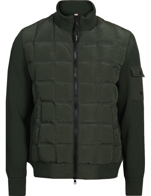 PMDS Cazadora plumas Amit verde militar | Ego Madrid