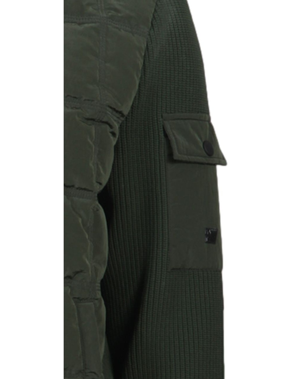 PMDS Cazadora plumas Amit verde militar | Ego Madrid
