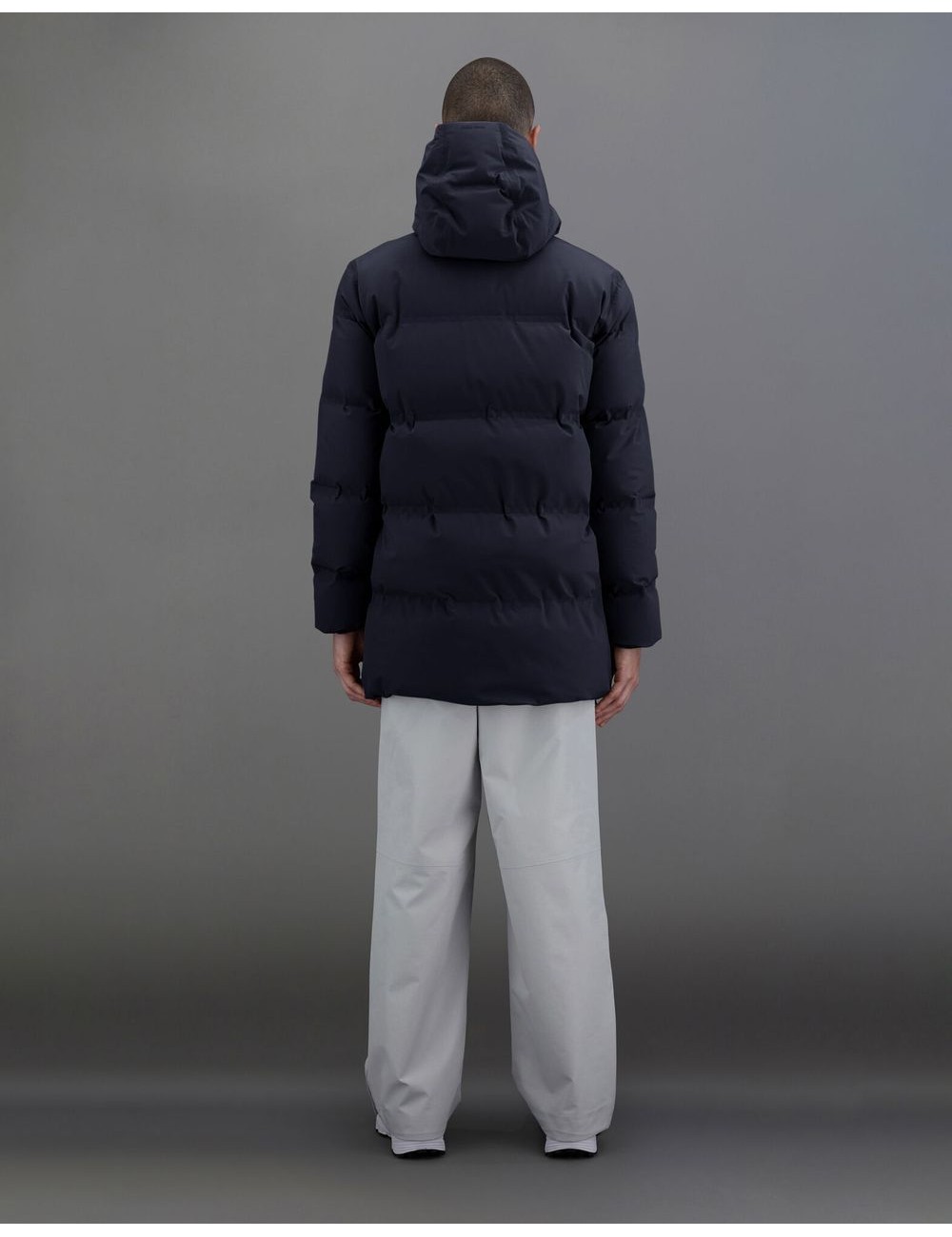 HERNO parka laminar New Impact  azul marino | Almirante Seis Madrid
